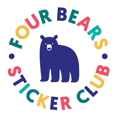 Four Bears Sticker Club