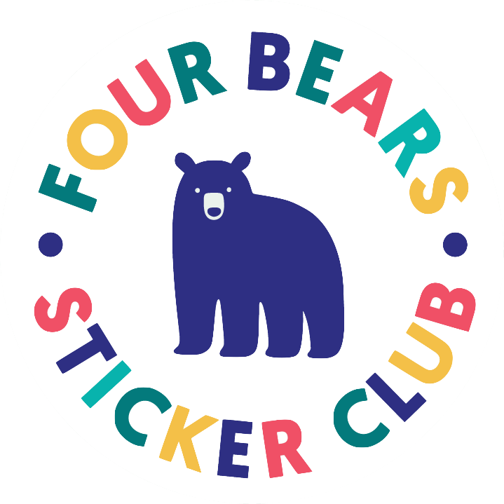 Four Bears Sticker Club