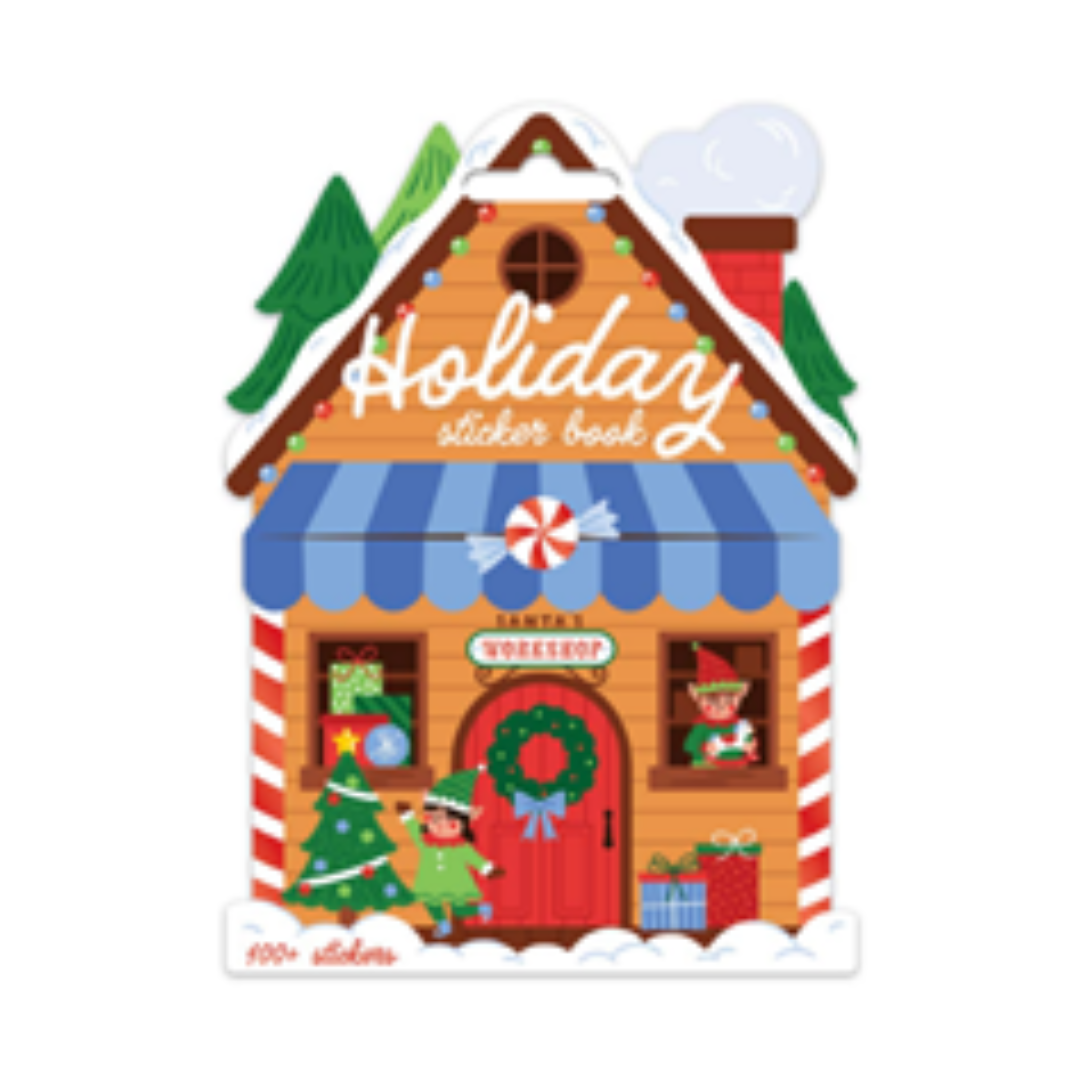 Santa's Workshop Sticker Book