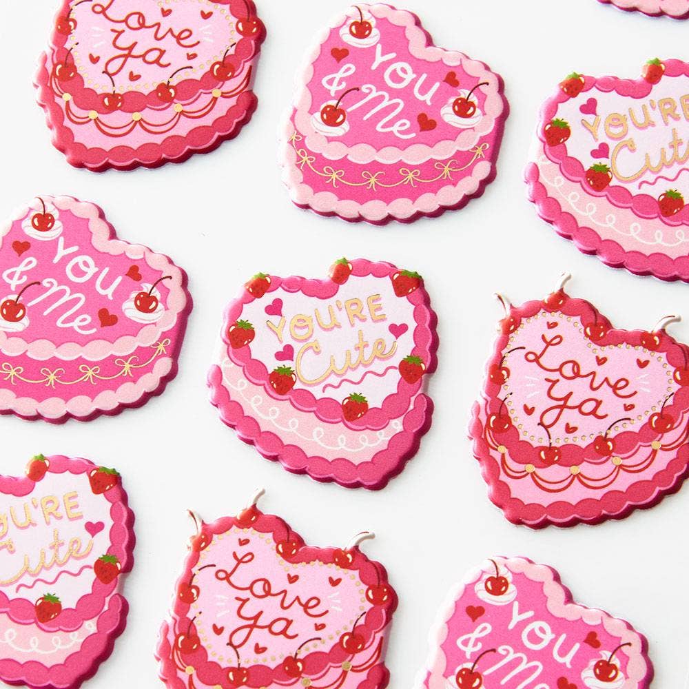 Vintage Heart Cakes