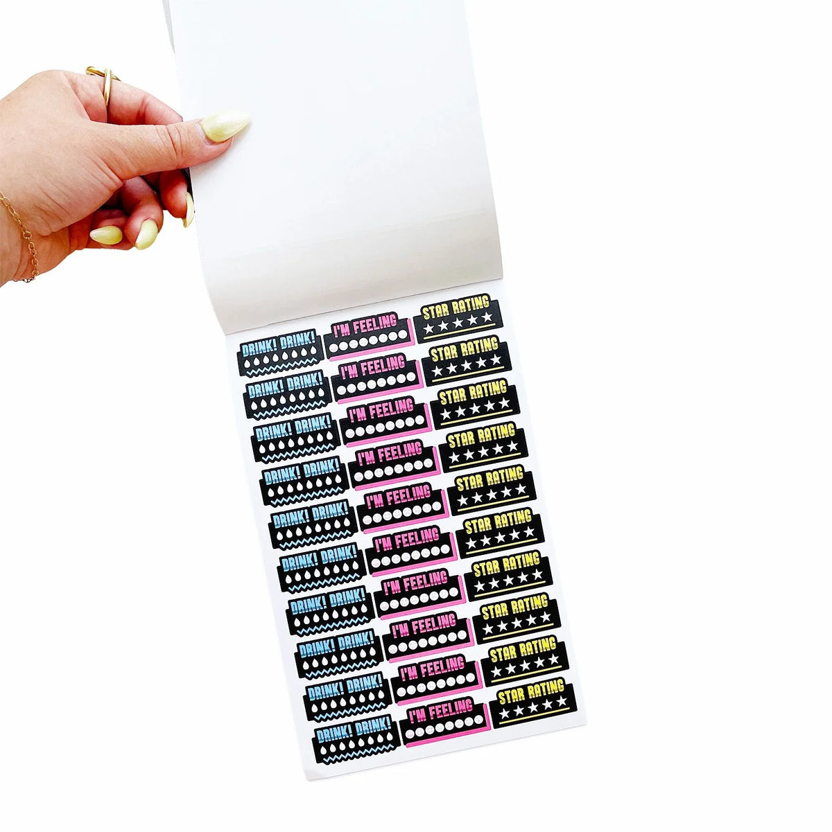 80s Planner Sticker Book
