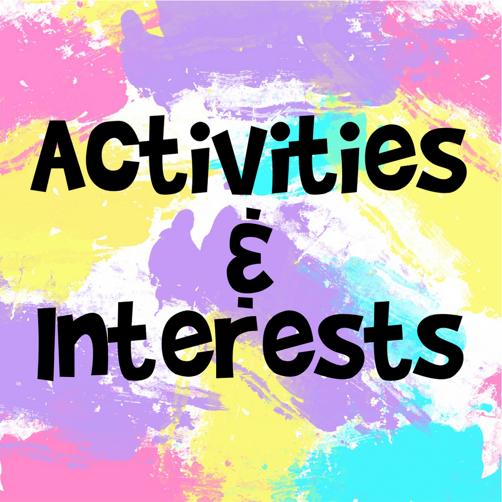 Activities and Interests Category