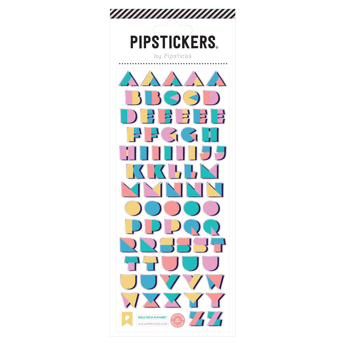 Bold Deco Alphabet
