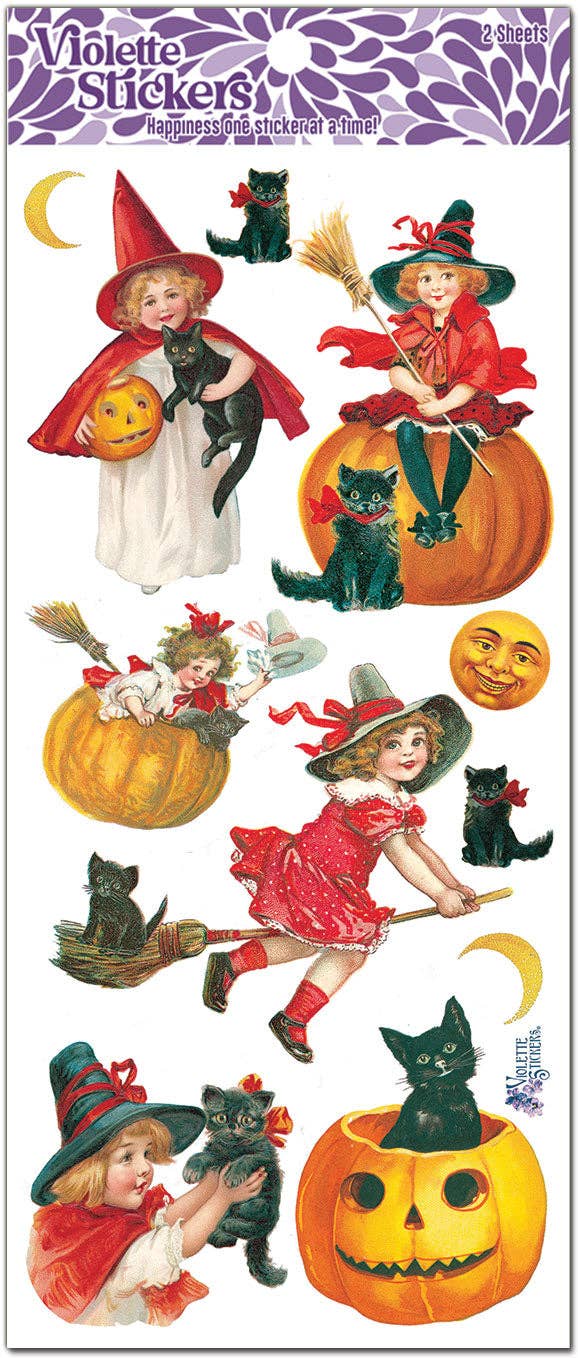 Children Witches/Halloween Cats