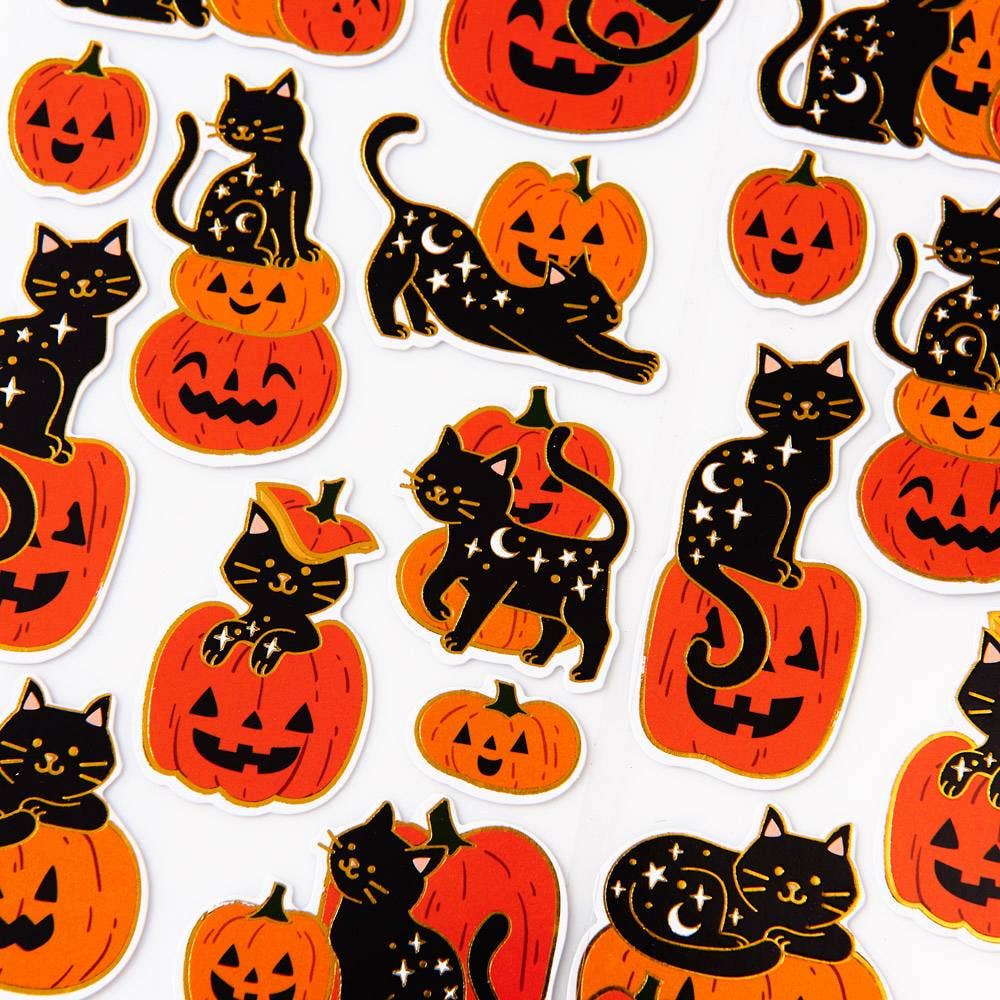 Cat Jack-O-Lantern