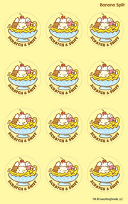 Banana Split Scratch & Sniff