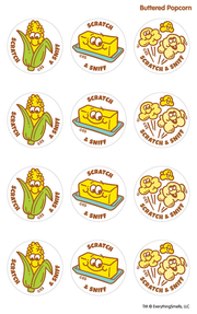 Buttered Popcorn Scratch & Sniff