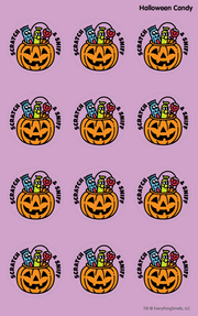 Halloween Candy Scratch & Sniff