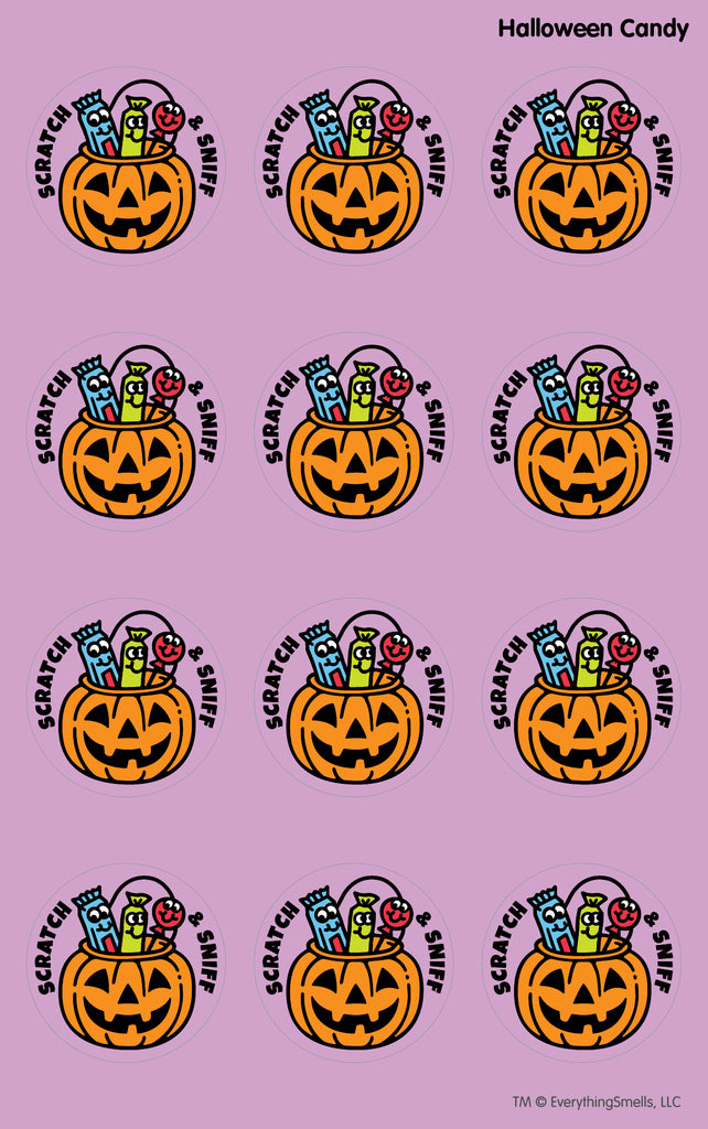 Halloween Candy Scratch & Sniff
