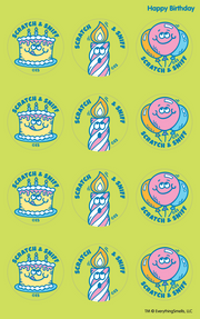 Happy Birthday Scratch & Sniff