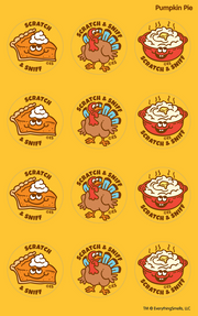 Pumpkin Pie Scratch & Sniff