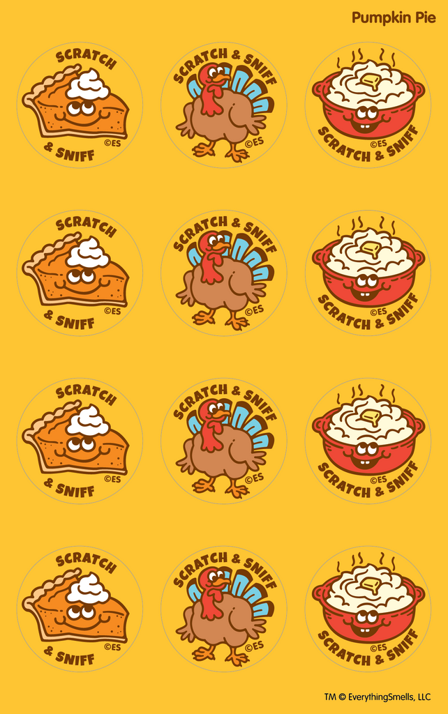 Pumpkin Pie Scratch & Sniff