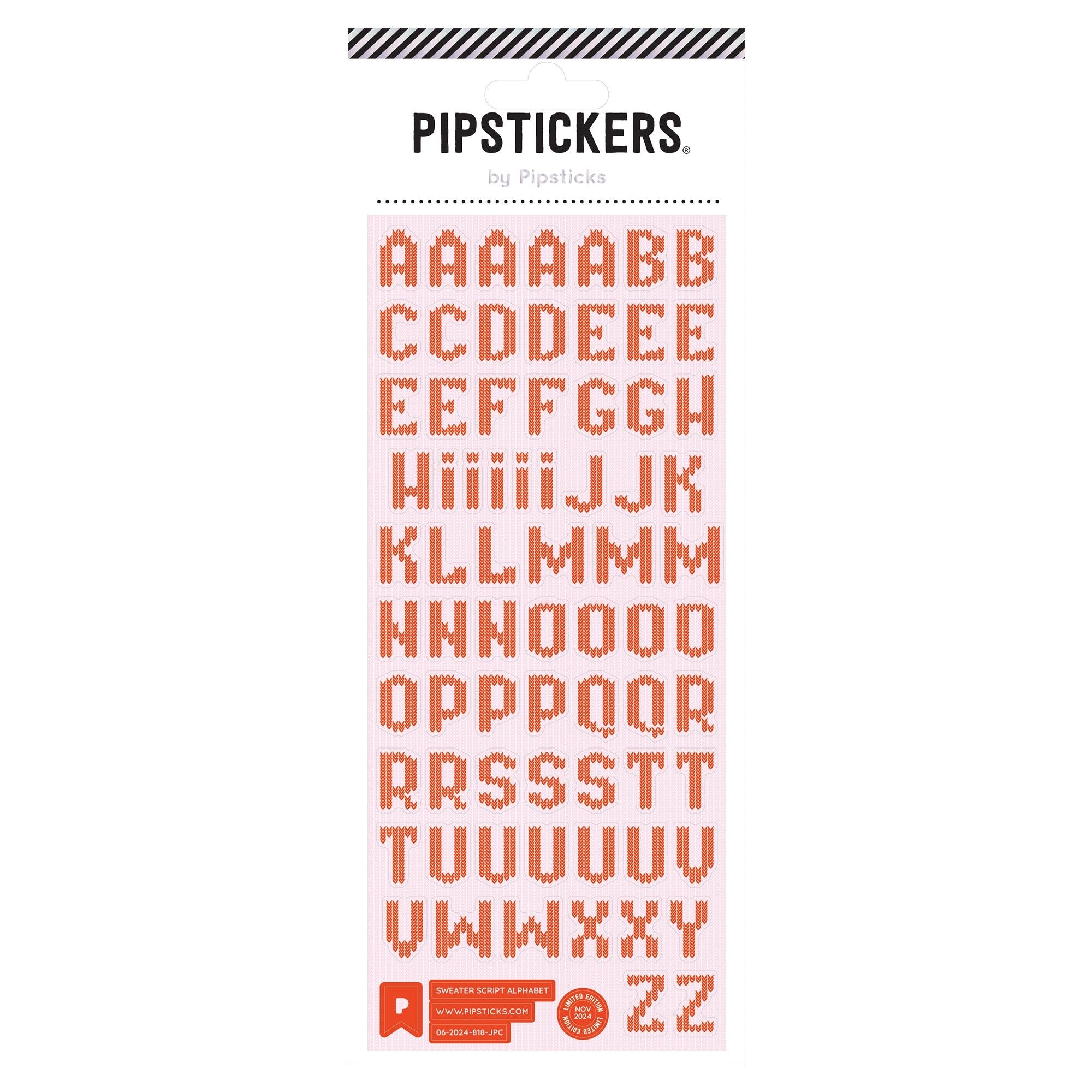 Sweater Script Alphabet (Limited Edition!)