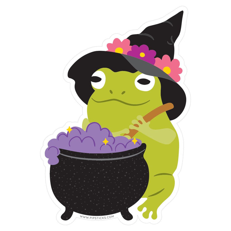 Toad-ally Magical Vinyl Sticker